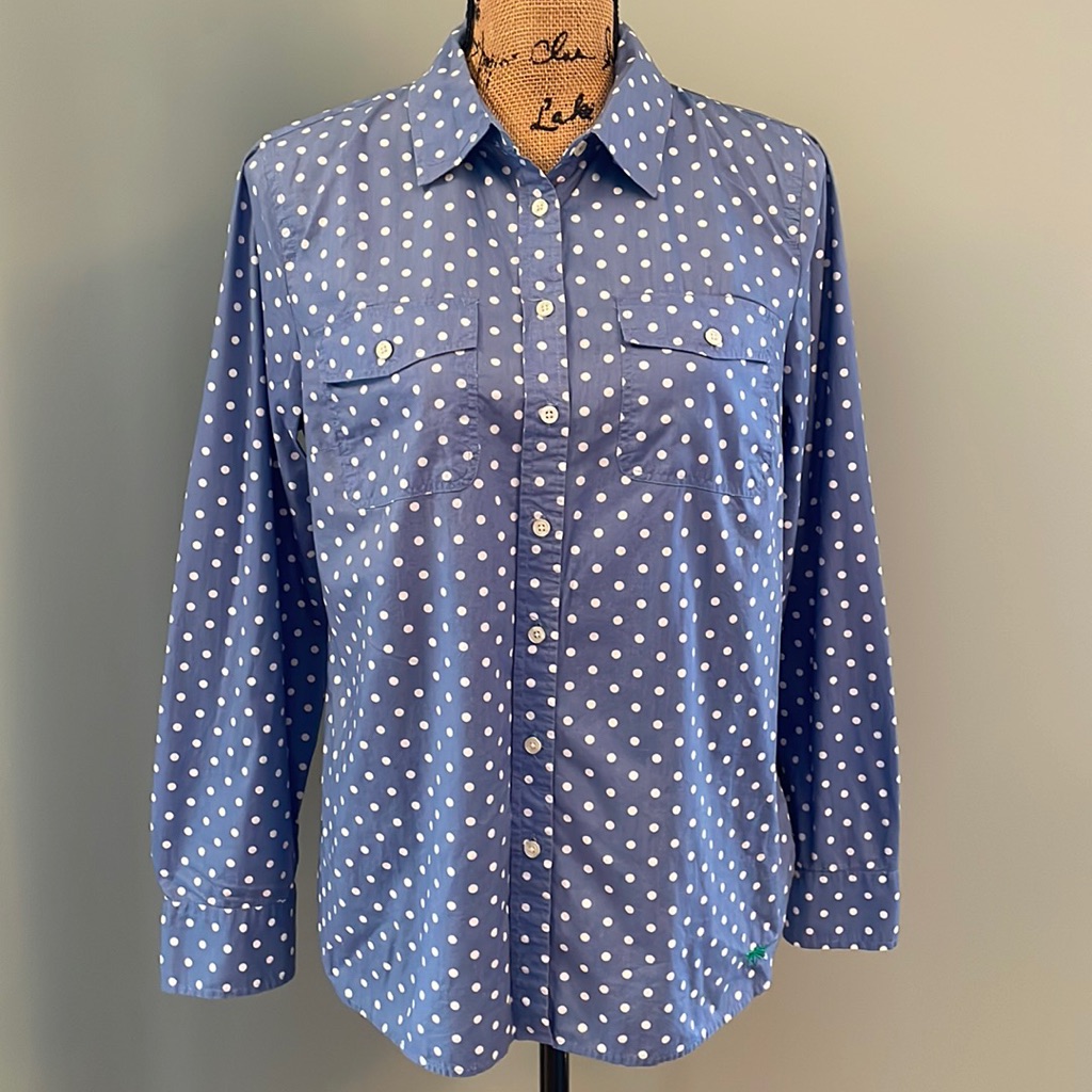 Talbots Button Down Top Size Medium.